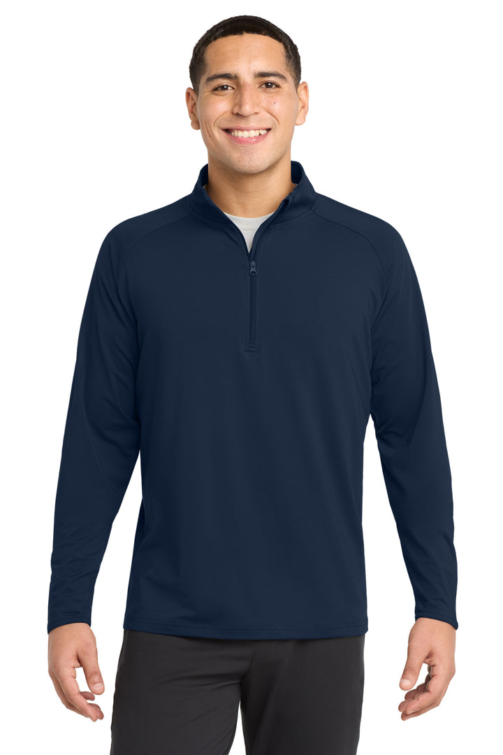 Sport-Tek Sport-Wick 1/2-Zip (ST850) - Quarter-Zip — True Navy