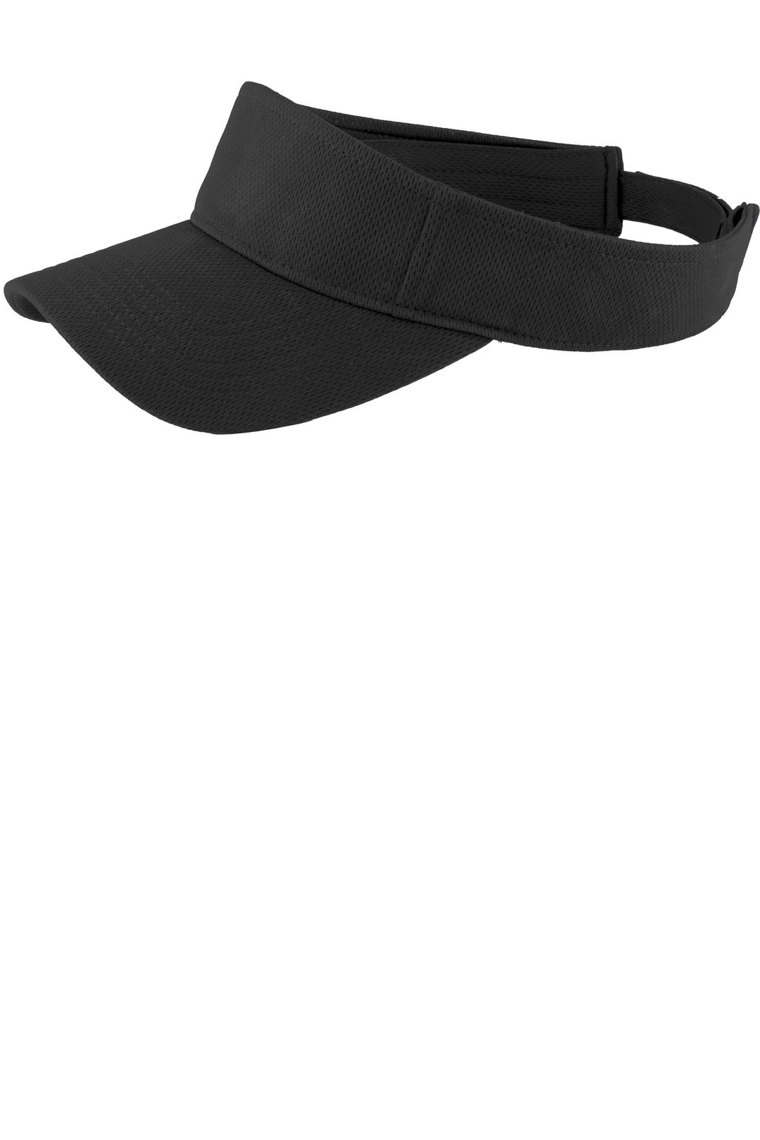 Sport-Tek PosiCharge RacerMesh Visor (STC27) — Black