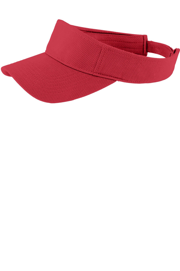 Sport-Tek PosiCharge RacerMesh Visor (STC27) — True Red