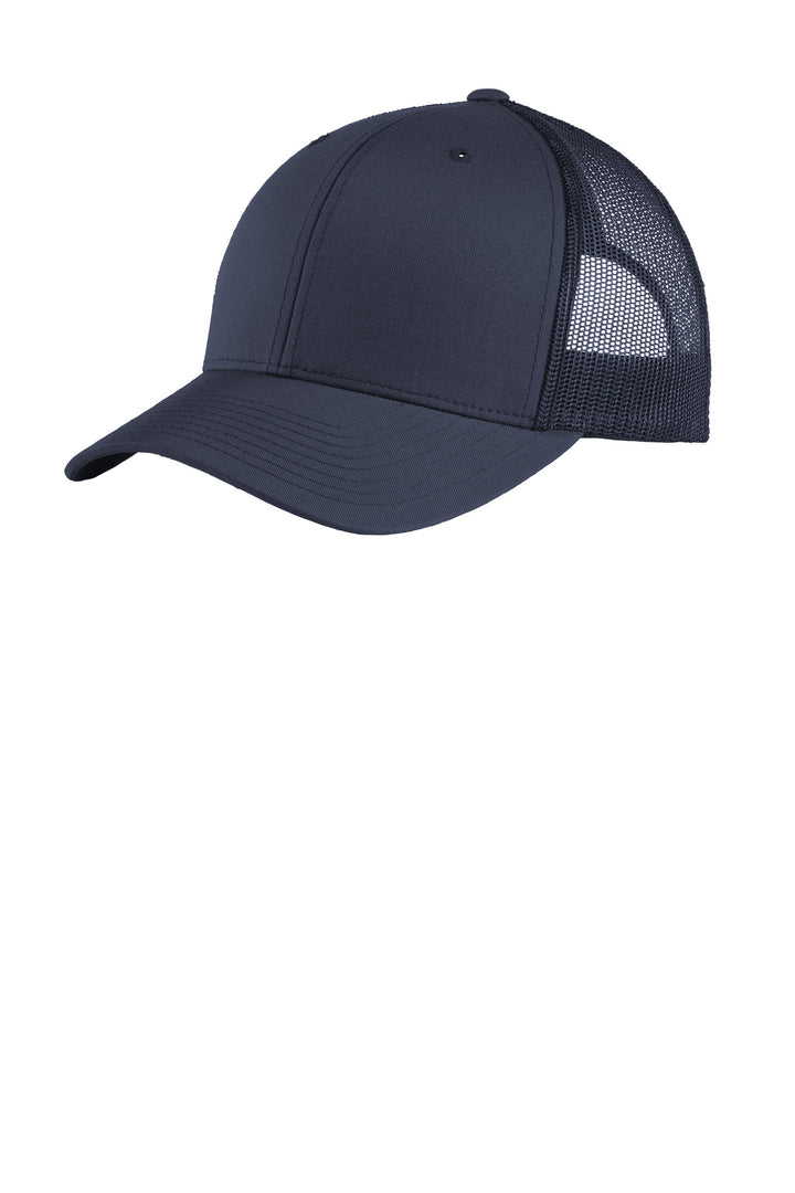 True Navy/ True Navy Sport-Tek YP Classics Retro Trucker Cap. (STC39) - Hat, front view