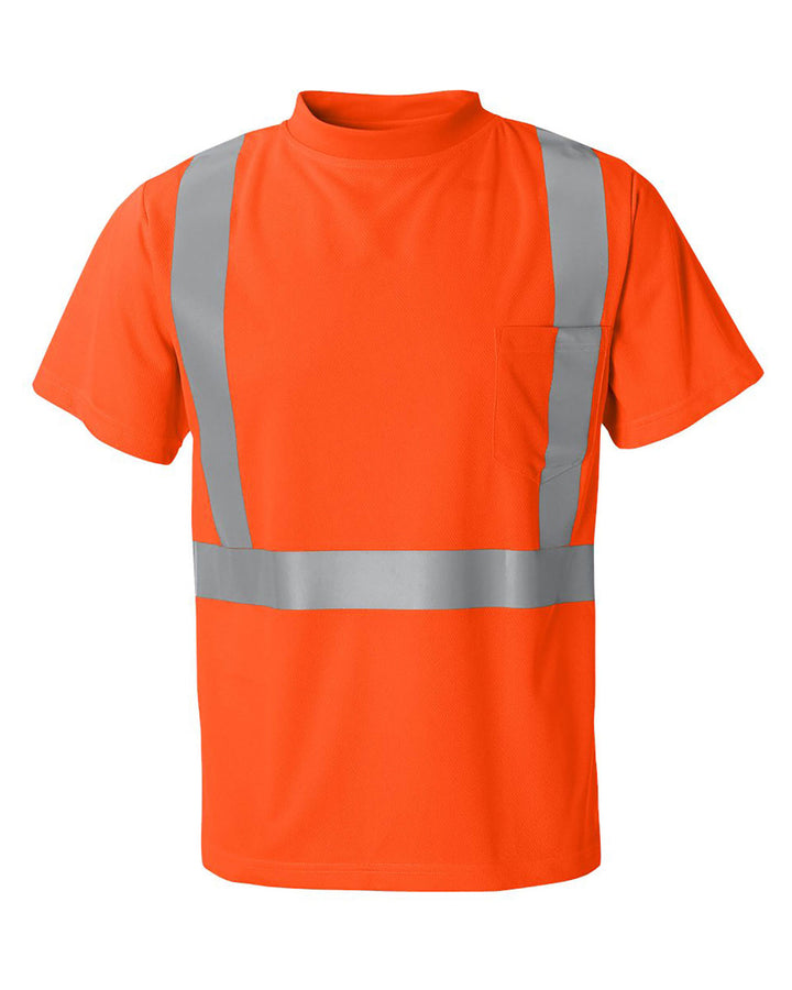ML Kishigo High-Performance Microfiber Class 2 Safety Tee (9110/9111) - High-Vis